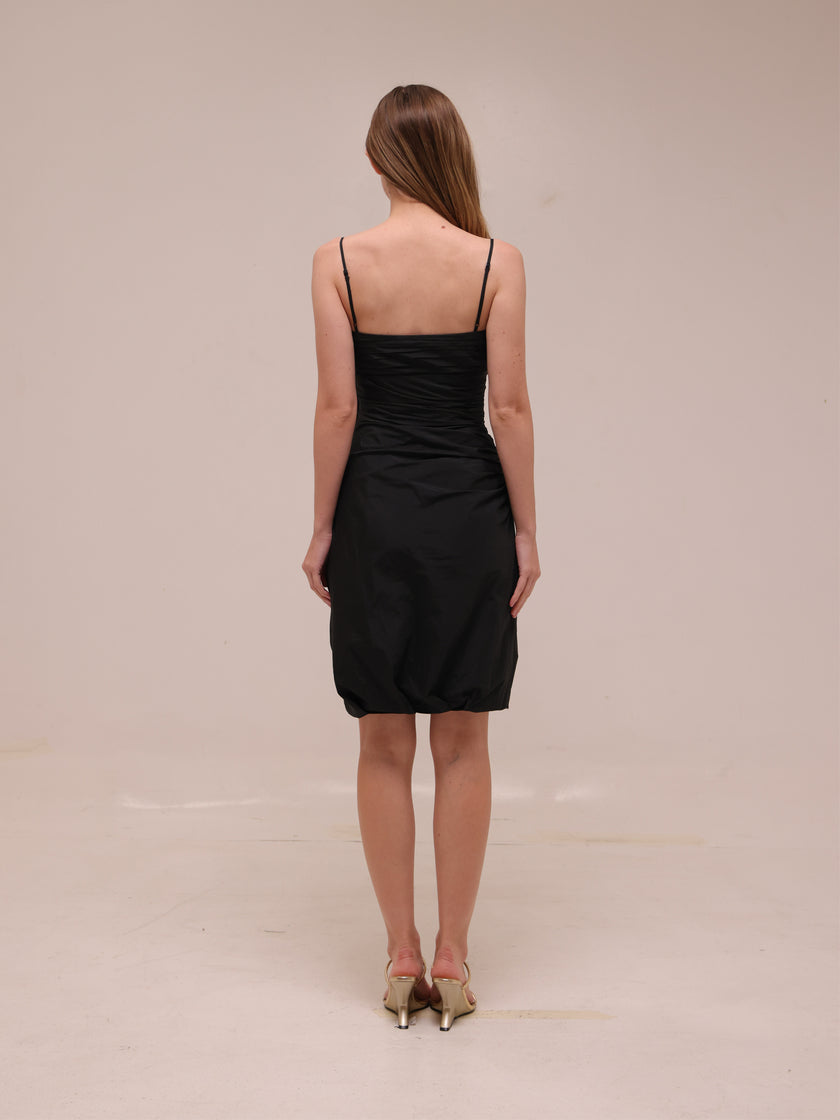 Bubble Dress in Black