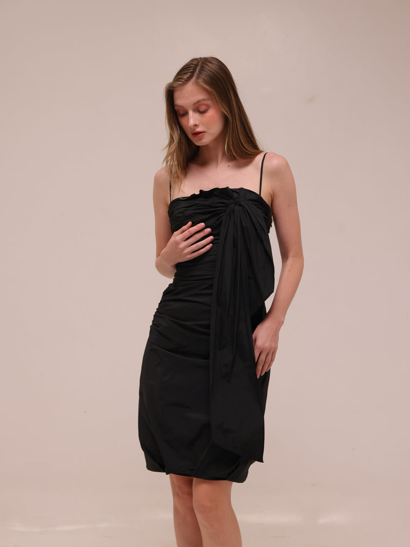 Bubble Dress in Black