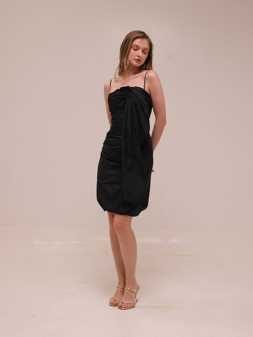 Bubble Dress in Black