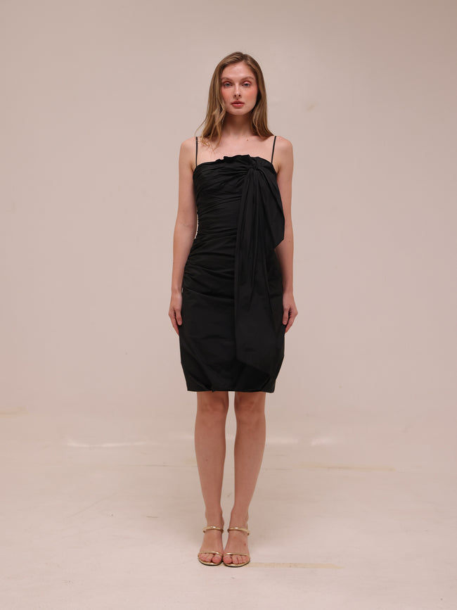 Bubble Dress in Black