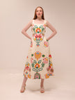 Tulip Fusion Fit & Flare Midi Dress