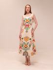 Tulip Fusion Fit & Flare Midi Dress