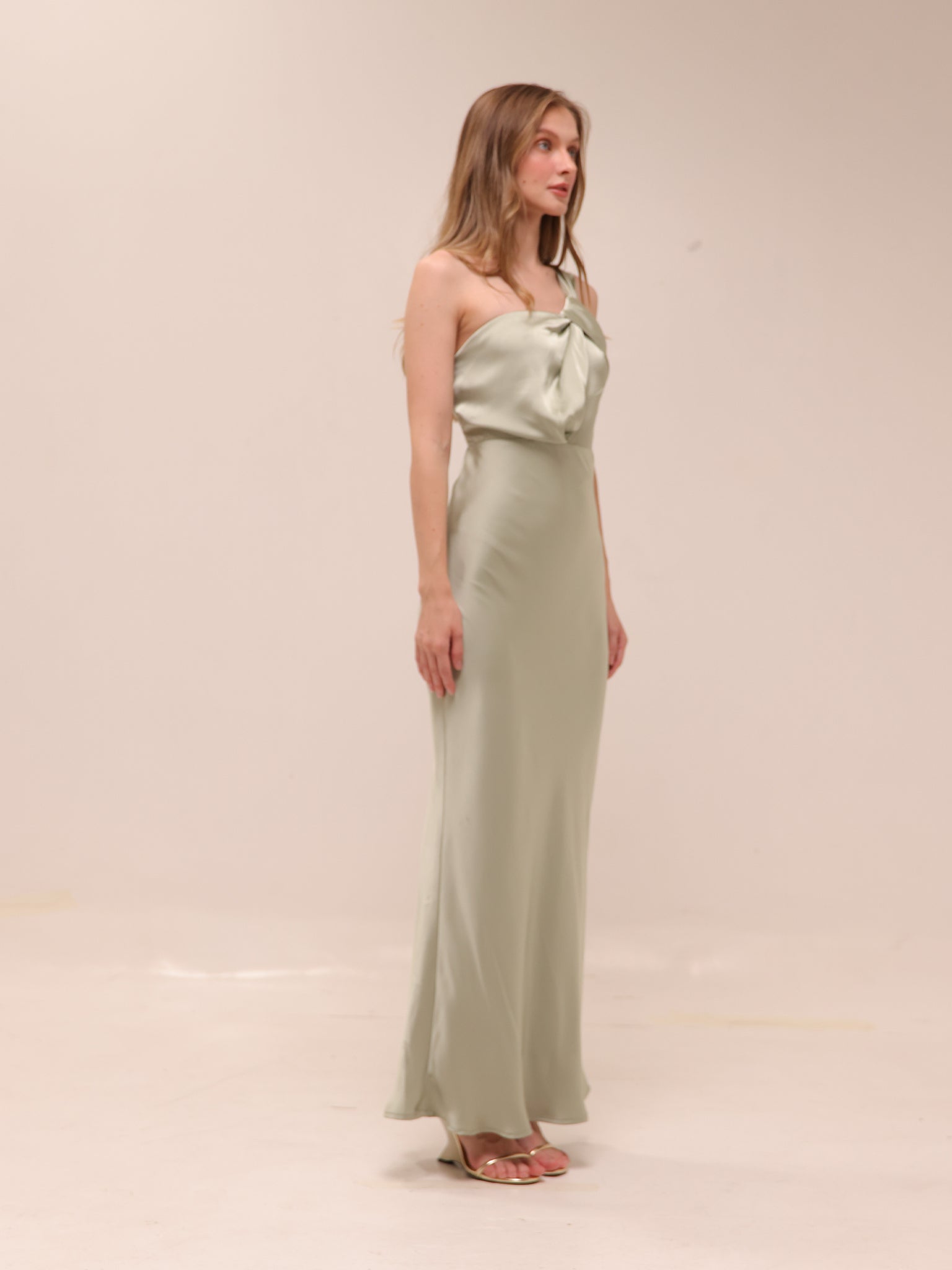 Greta Maxi Dress in Olive