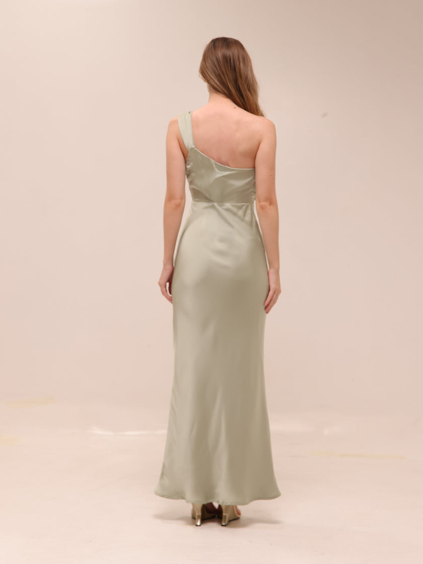 Greta Maxi Dress in Olive