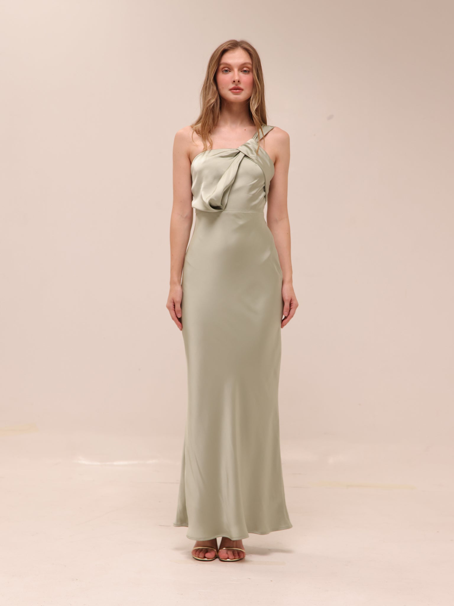 Greta Maxi Dress in Olive