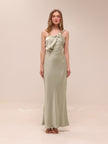 Greta Maxi Dress in Olive