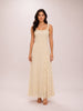 Lace Midi Dress In Ecru