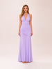 Ophelia Halter Neck Maxi Dress in Lilac