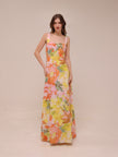 Goldie Maxi Dress in Floral Confetti
