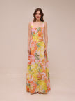 Goldie Maxi Dress in Floral Confetti