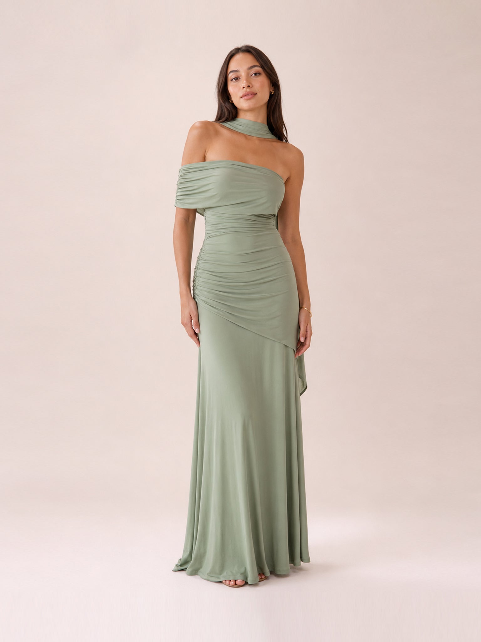 Fiesta Off Shoulder in Pistachio