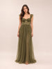 Olive Bloom Gown