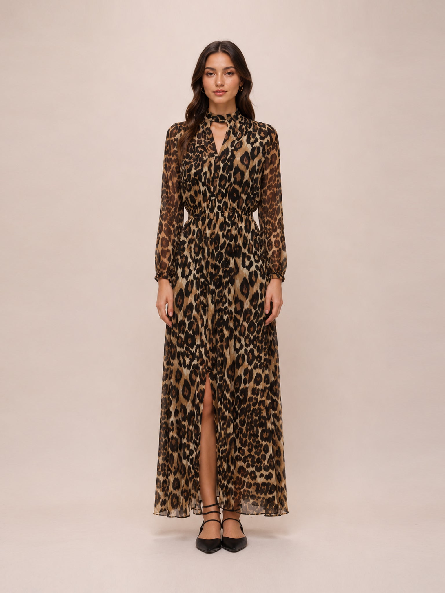 Leopard Maxi Dress