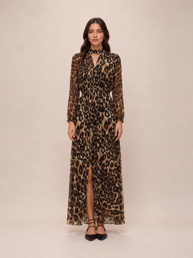 Leopard Maxi Dress