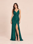 Esmeralda Emerald Sequin Gown