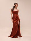 Rosso Corset Gown