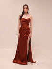 Rosso Corset Gown