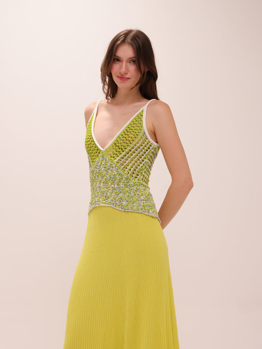 Grafted Duo Cami Gown