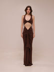 Vivenda Drape Front Dress