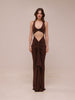 Vivenda Drape Front Dress