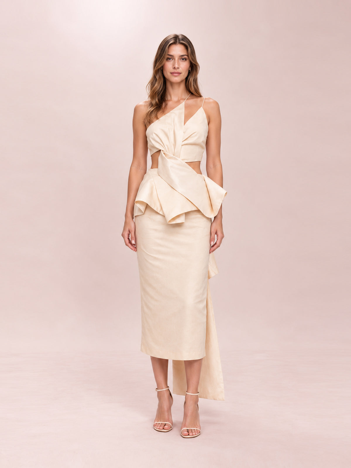 Maee Asymmetric-Design Dress