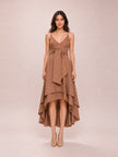 Vision of You Tiered Midi Dress