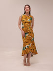 Solara Floral Midi Dress