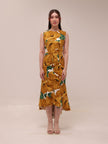 Solara Floral Midi Dress