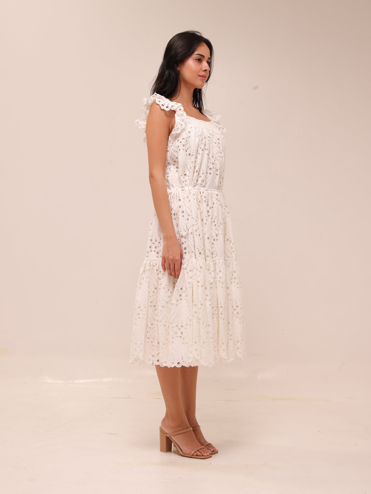Flutter Midi Dress