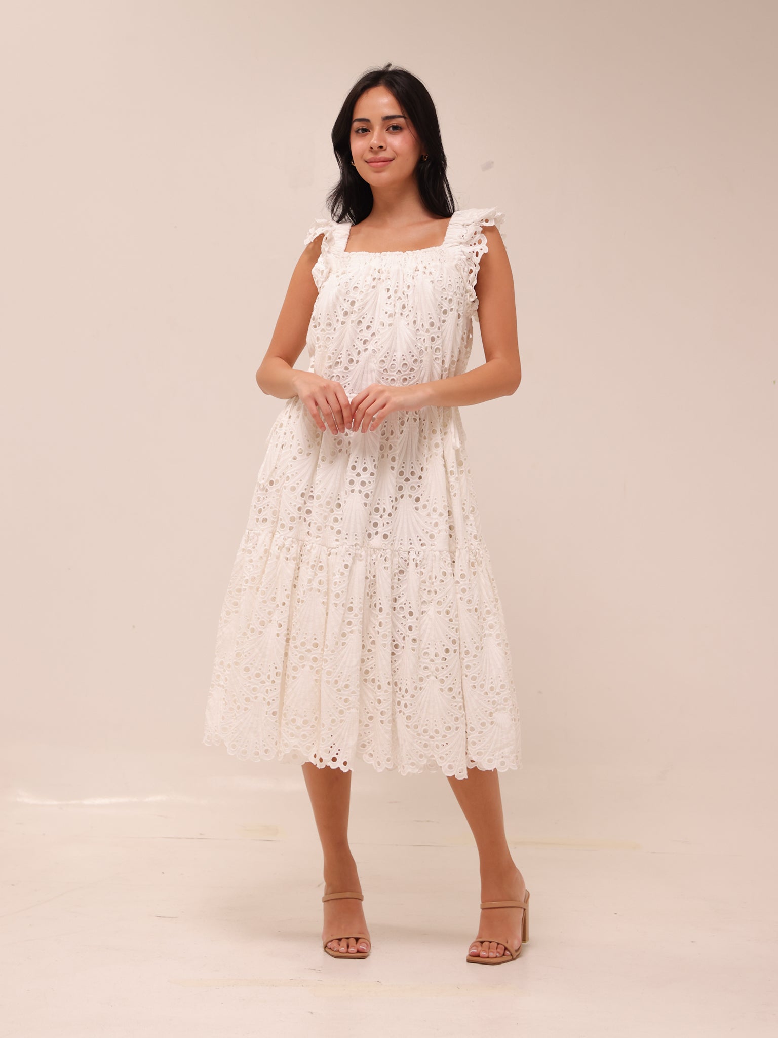 Flutter Midi Dress