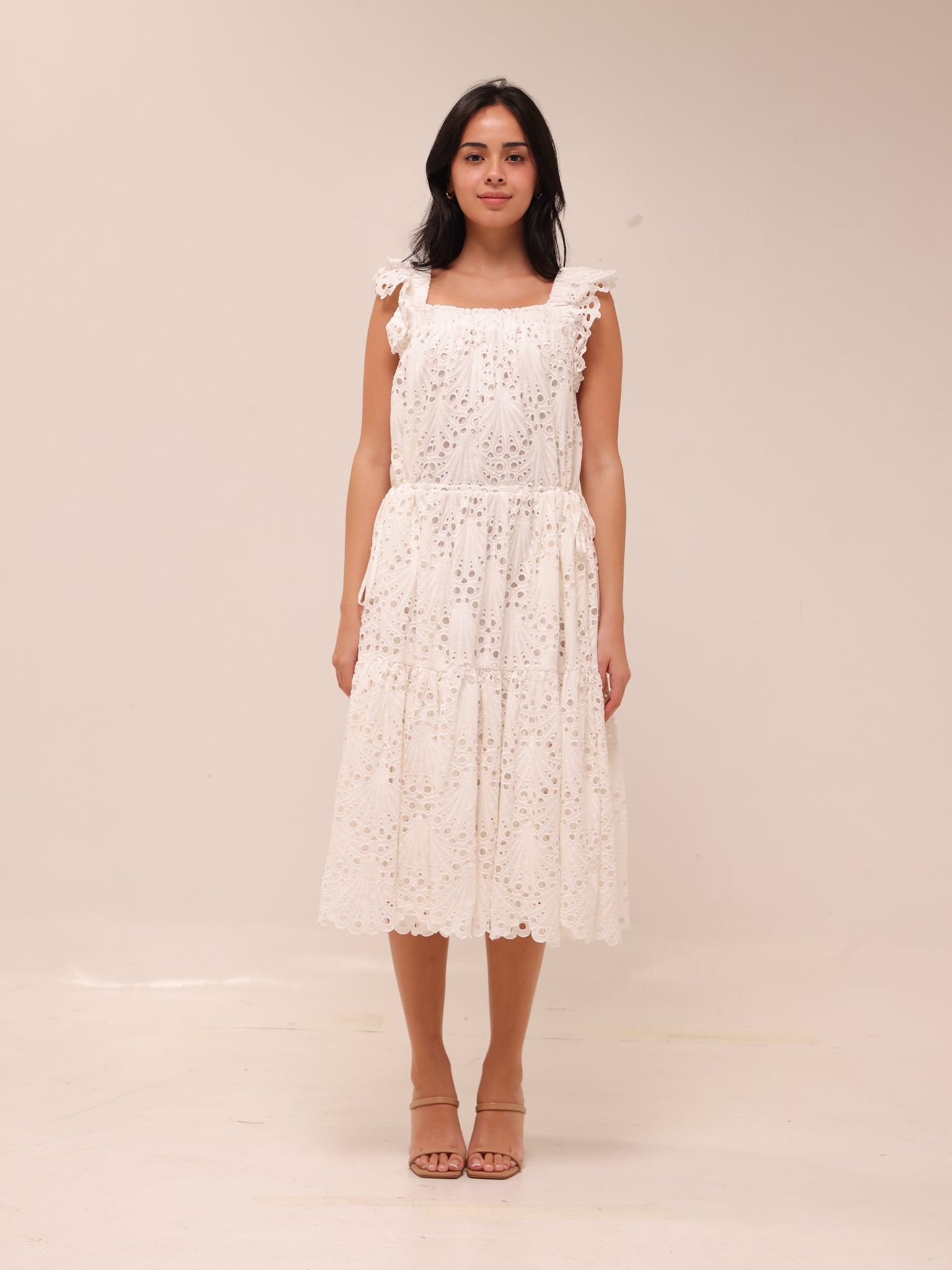 Flutter Midi Dress