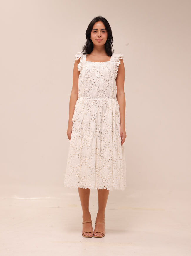 Flutter Midi Dress