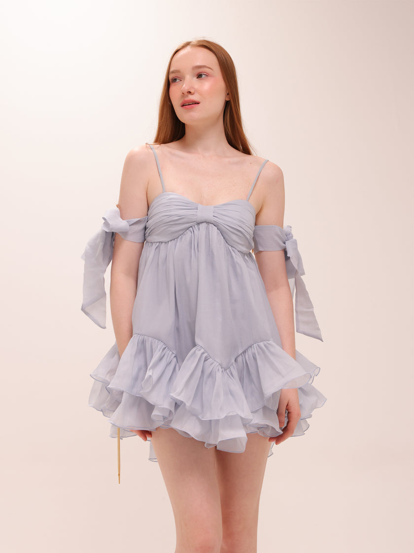 Phoebe Dress in Blue