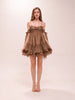 Phoebe Dress in Brown