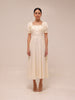 Clara Ivory Midi Dress