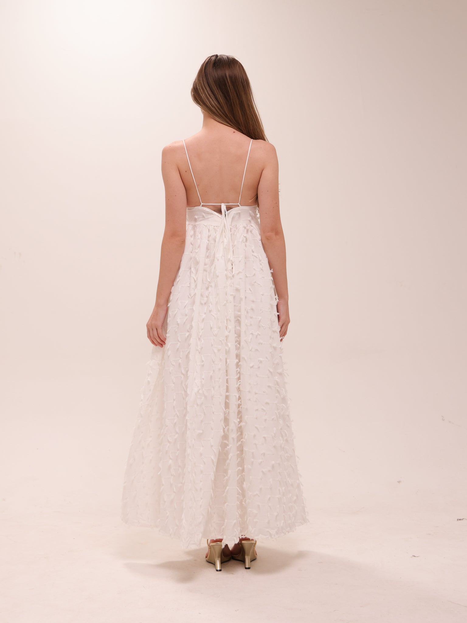Paloma Babydoll Sleeveless Midi Dress