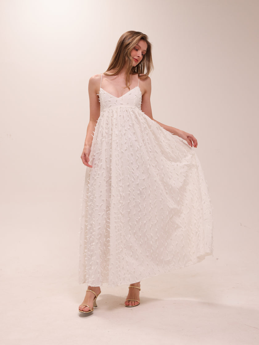 Paloma Babydoll Sleeveless Midi Dress