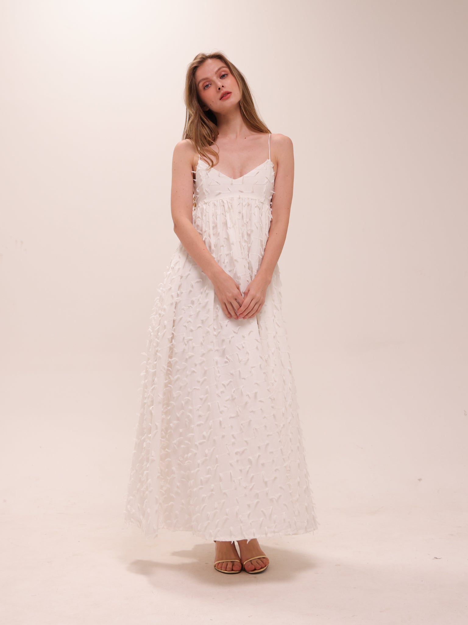 Paloma Babydoll Sleeveless Midi Dress