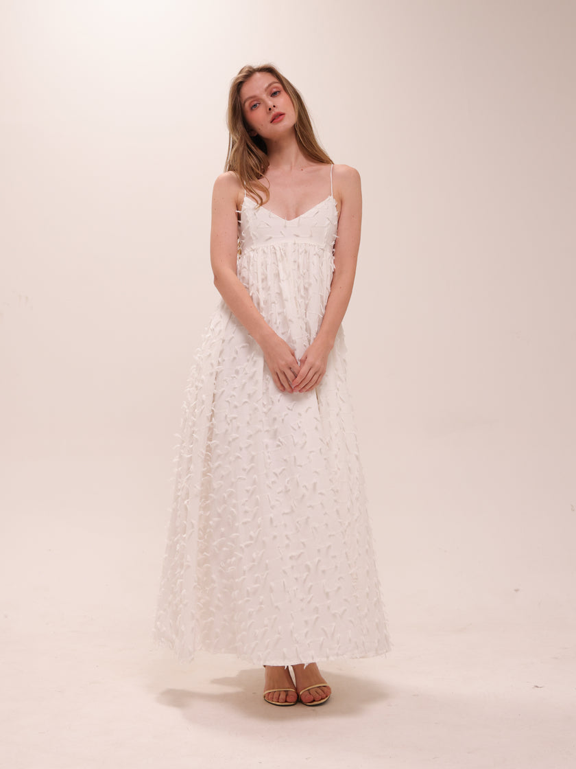 Paloma Babydoll Sleeveless Midi Dress