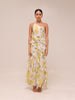 Belle One Shoulder Ruffle Gown