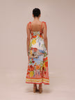 Sicilia Printed Midi Dress