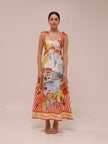 Sicilia Printed Midi Dress
