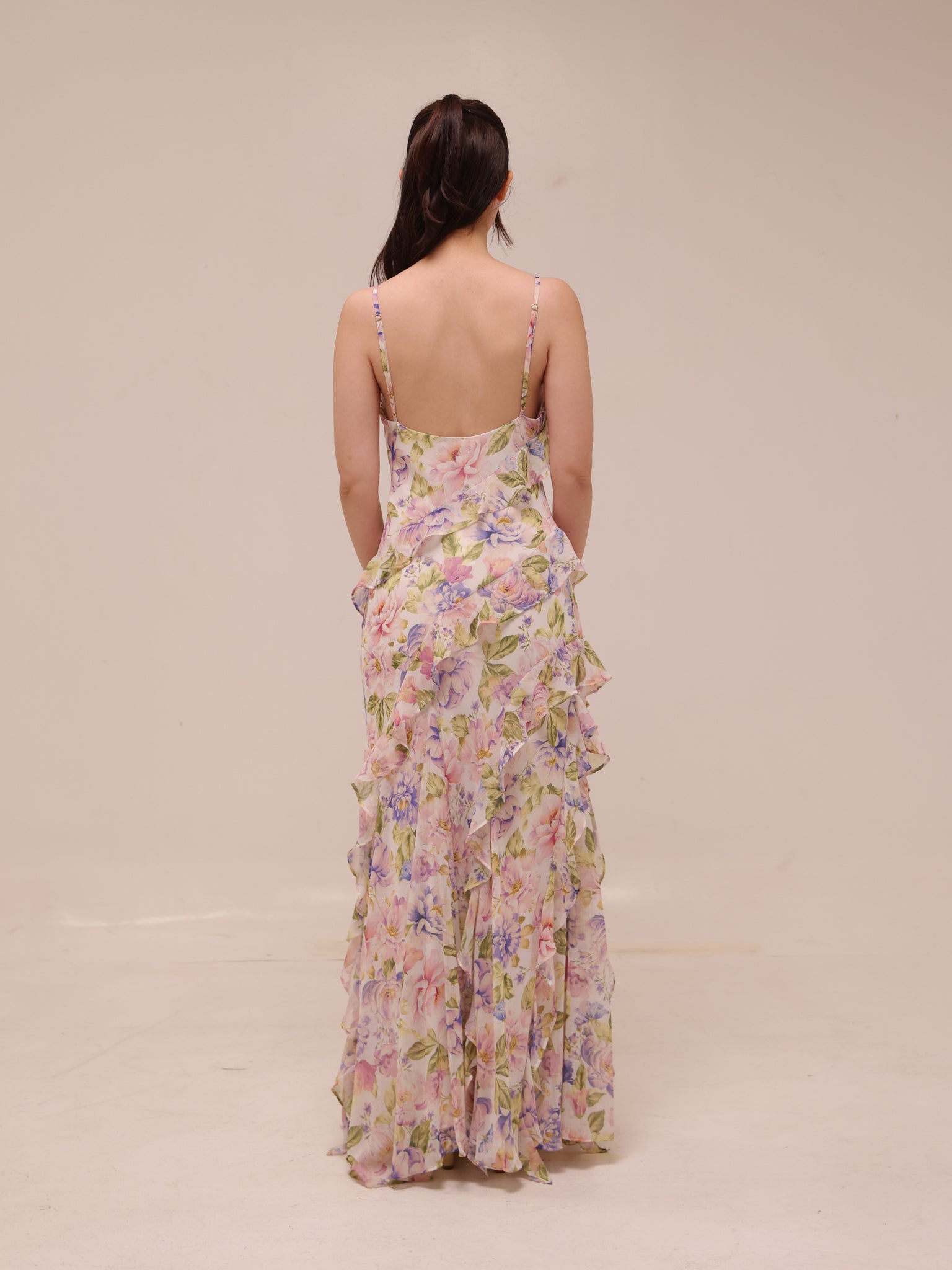 Poppy Ruffle Gown