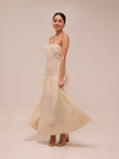 Cara Crochet Midi Dress