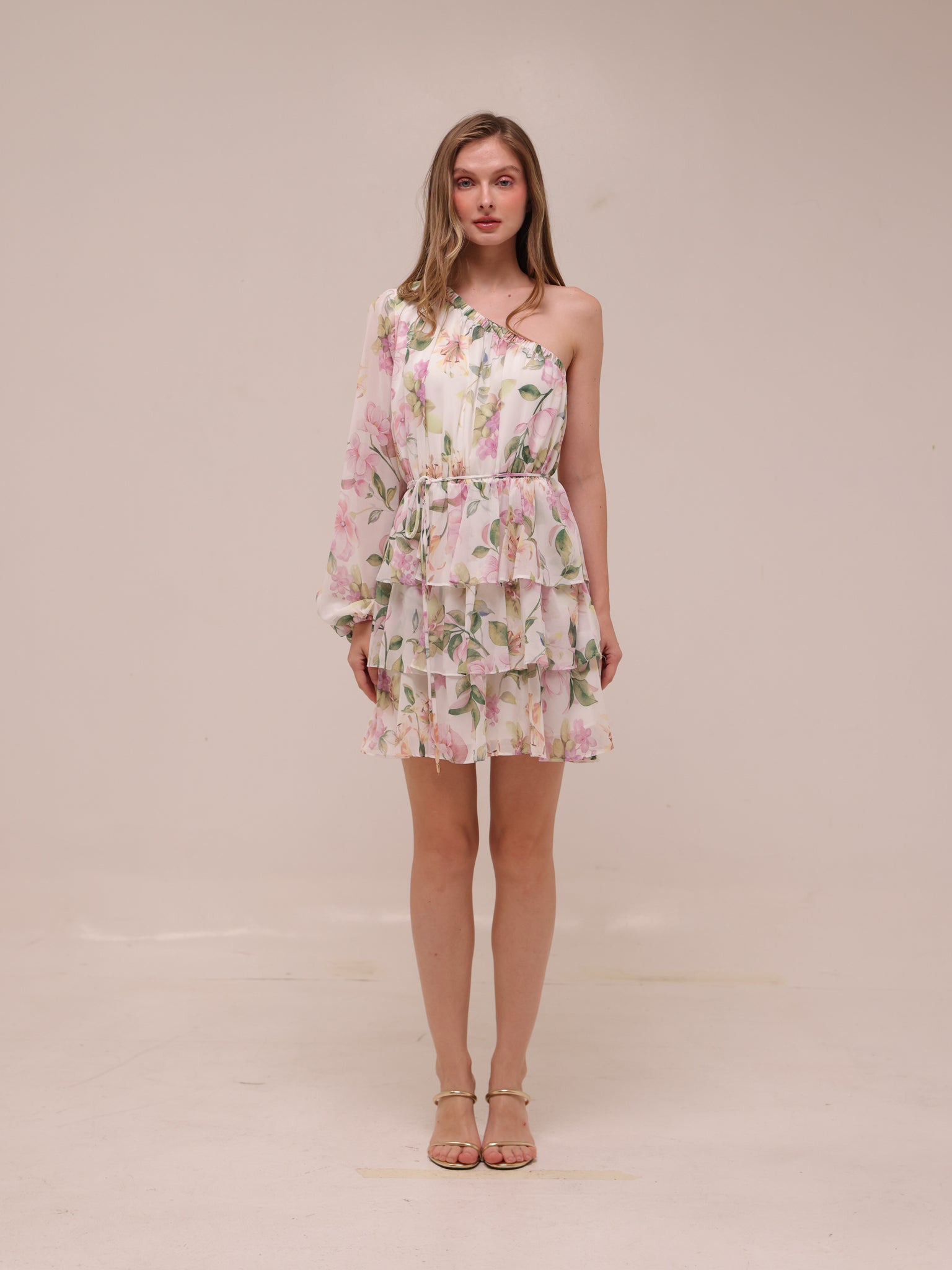 Sienna Asymm Tiered Mini
