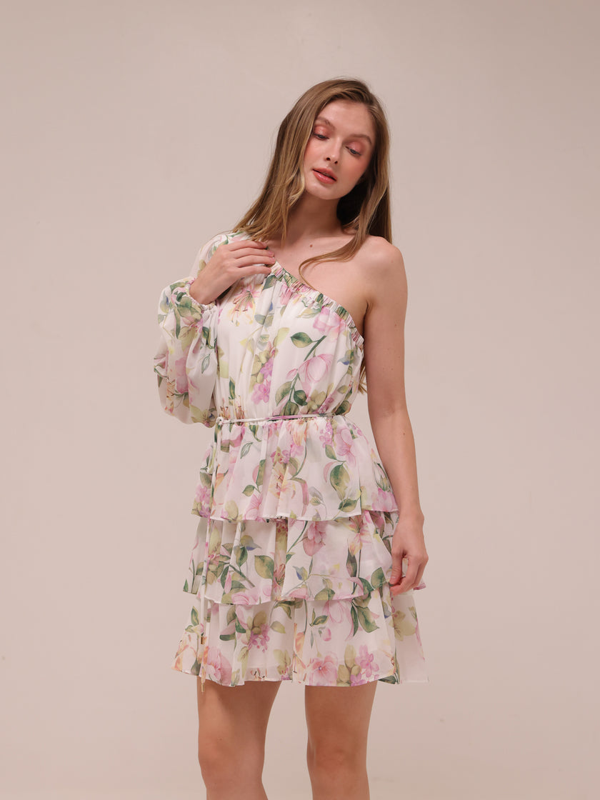 Sienna Asymm Tiered Mini