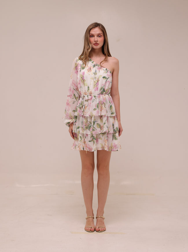Sienna Asymm Tiered Mini