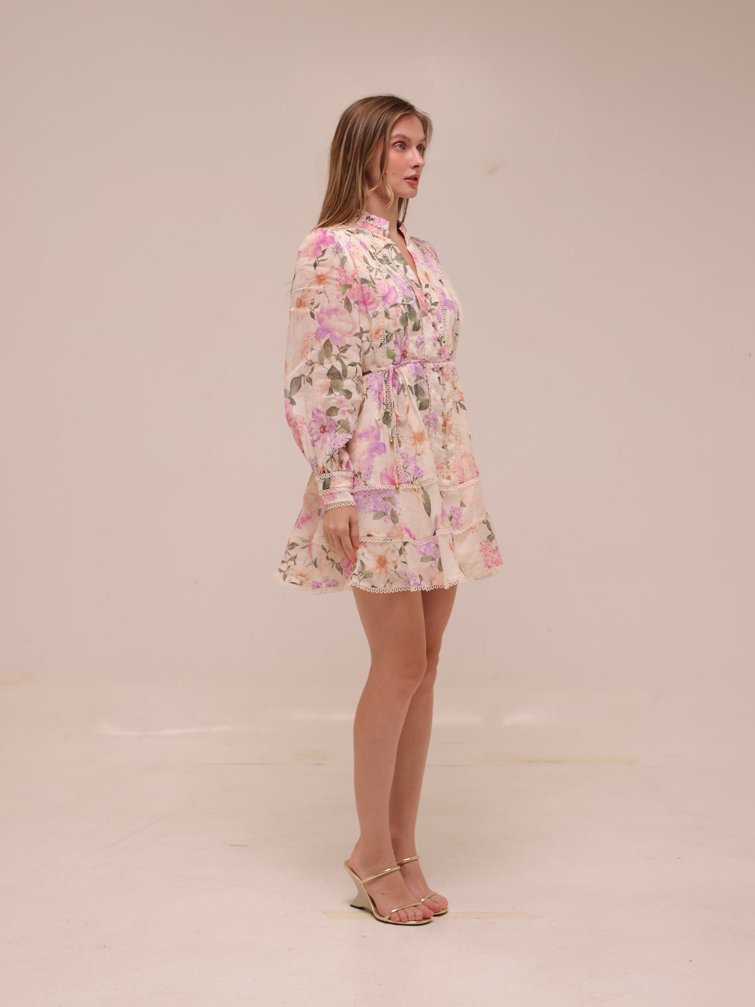 Vanessa Petite Trim Detail Skater