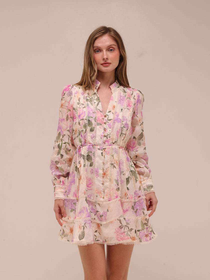 Vanessa Petite Trim Detail Skater