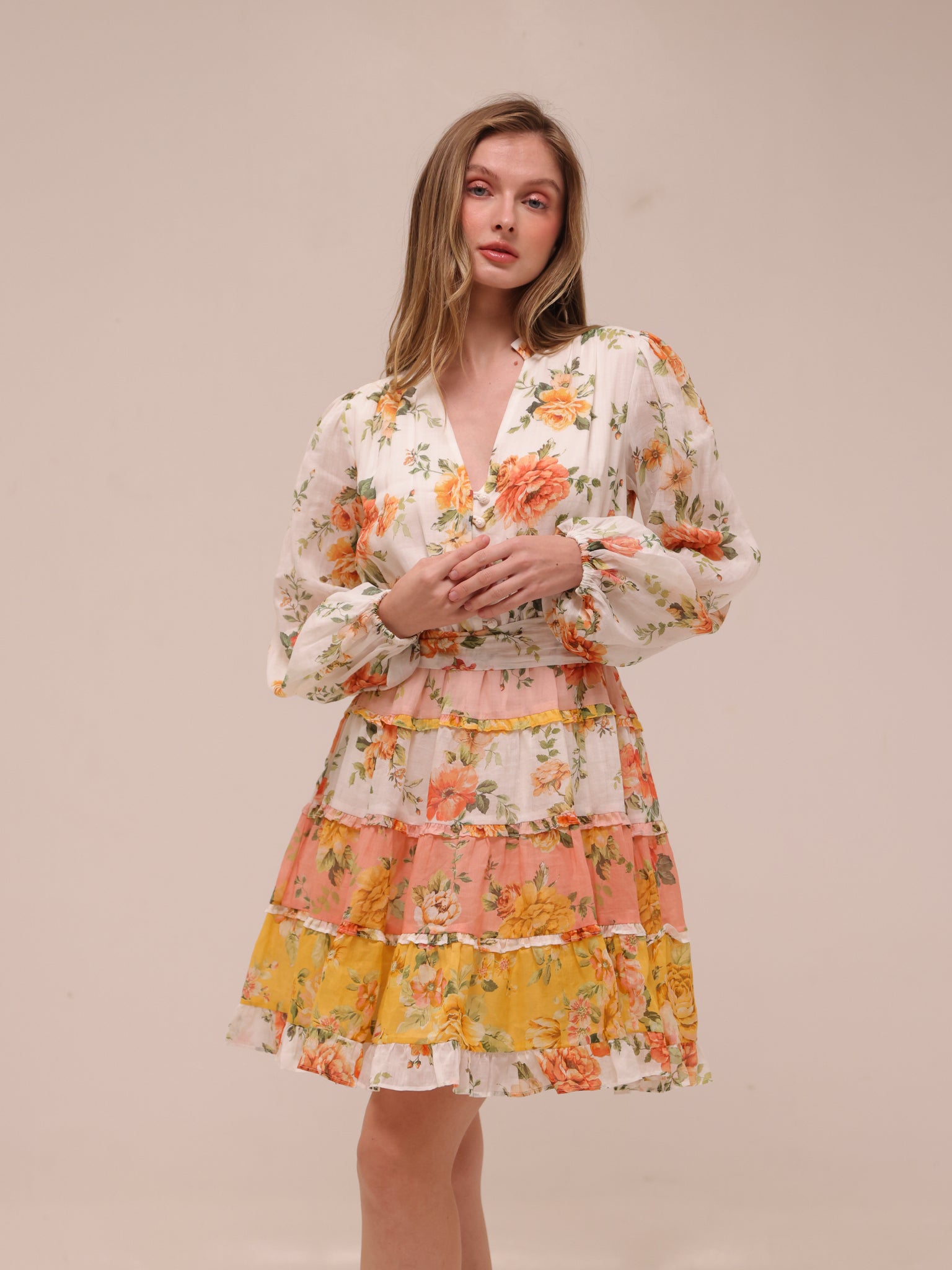 Josie Long-Sleeved Mini
